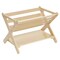 Wooden Book Caddy with Lower Storage Shelf, Childrens Furniture,
